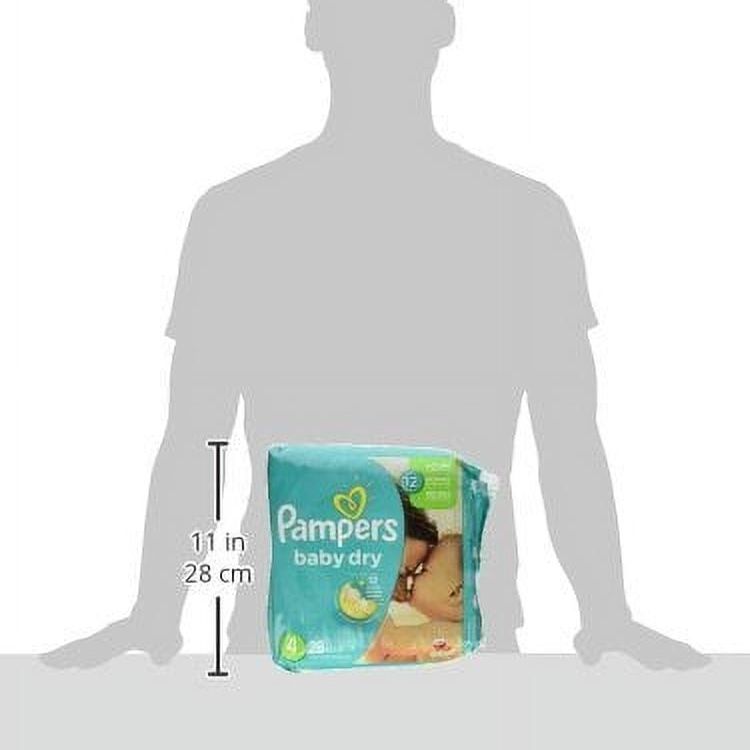 Pampers Baby Dry Diapers - Size 4
