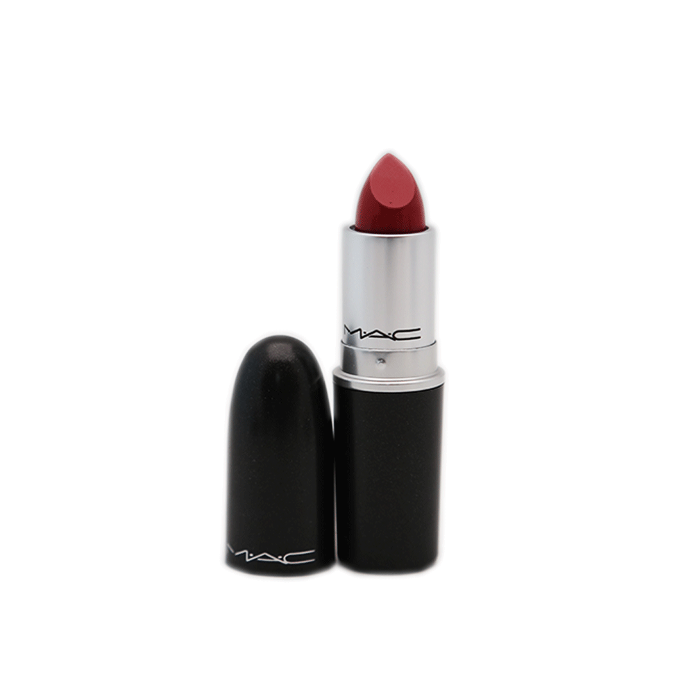MAC LIPSTICK BRAVE RED CREMESHEEN 3 GM