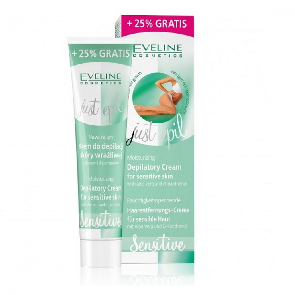 EVELINE MOISTURIZING JUST EPIL DEPILATORY CREAM FOR SENSITIV