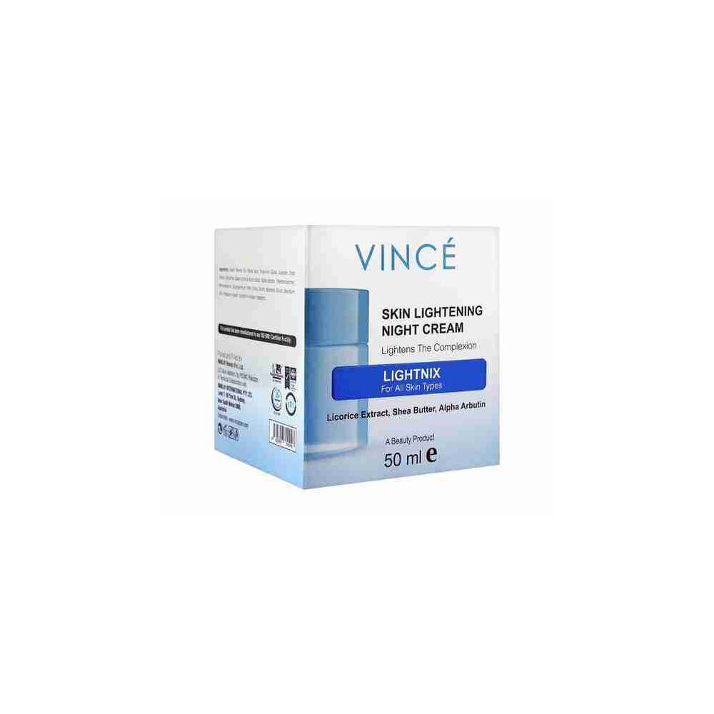 VINCE SKIN LIGHTENING NIGHT CREAM LIGHTNIX 50 ML