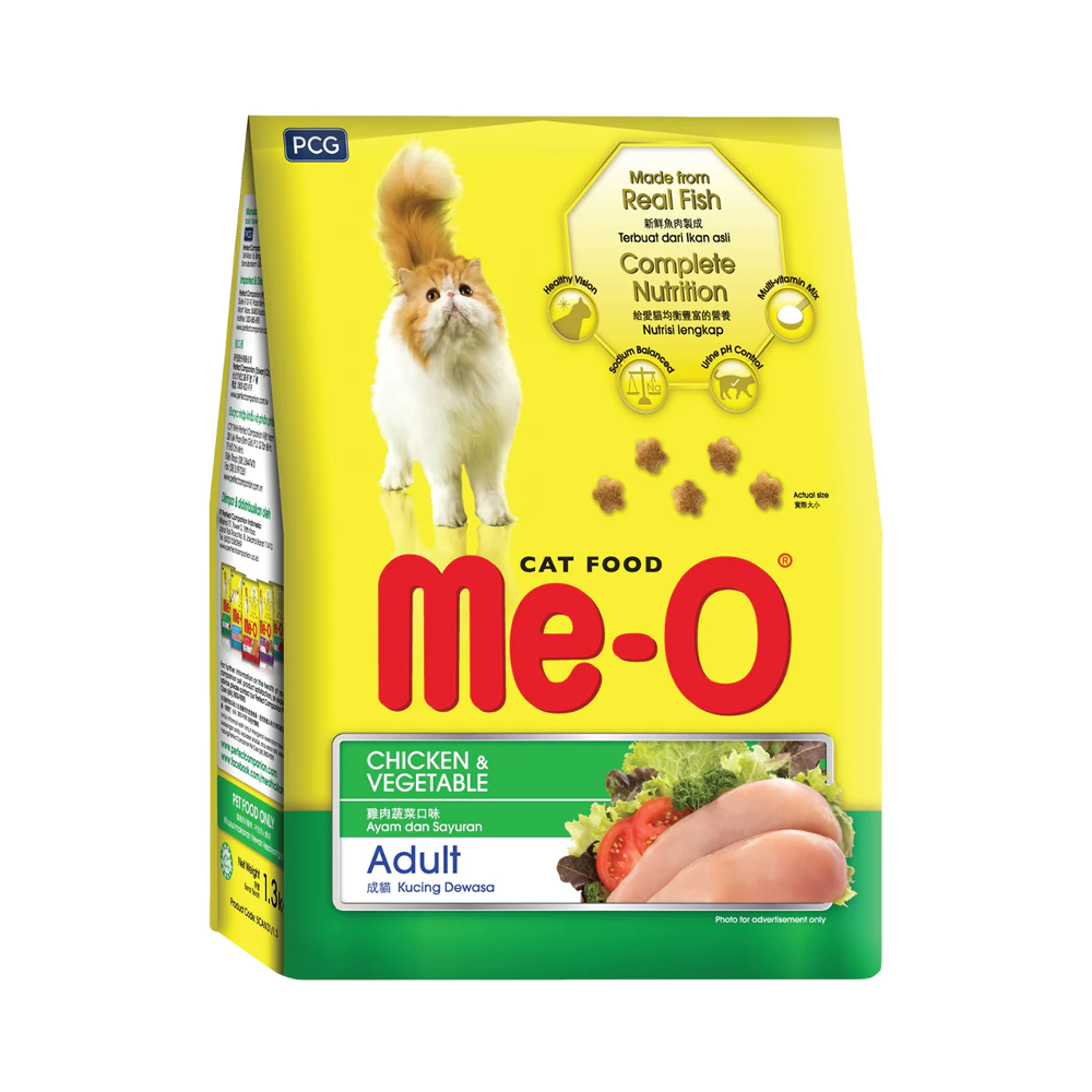 ME-O CAT FOOD ADULT CHICKEN AND VEGETABLE 3 KG