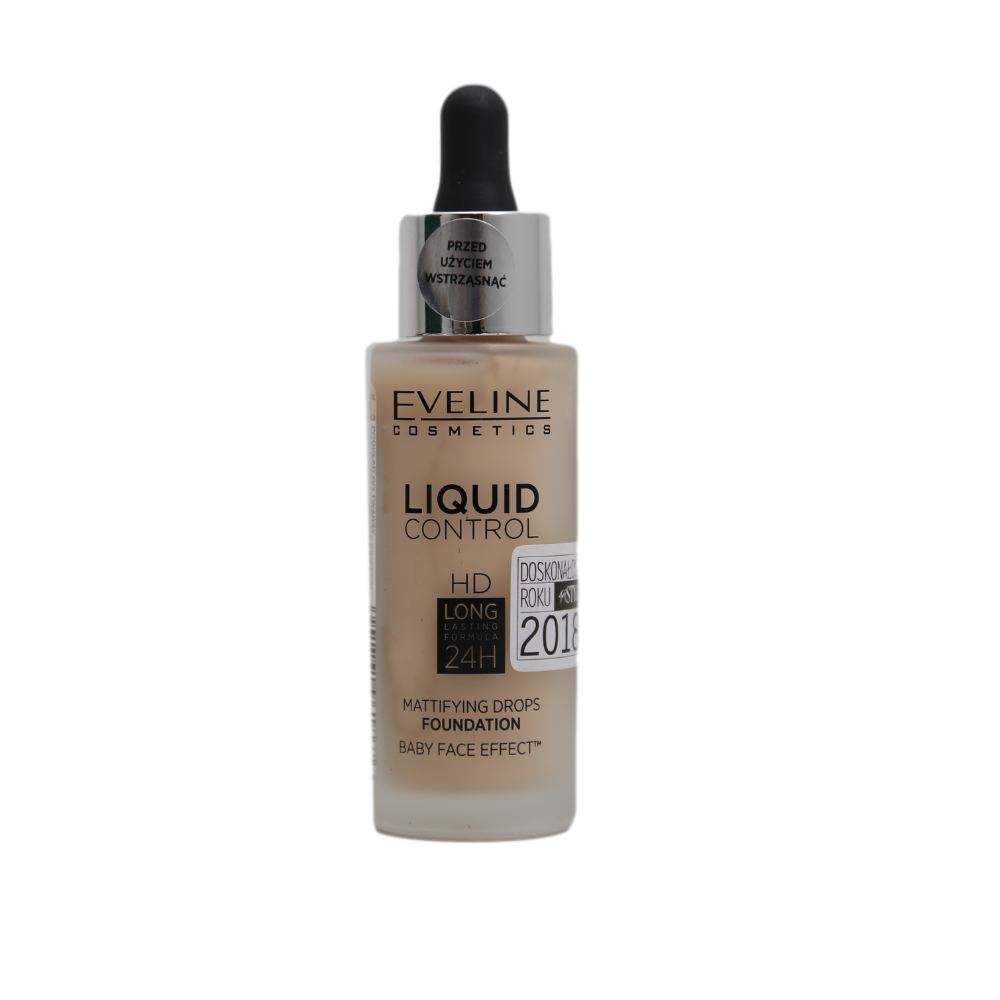 EVELINE LIQUID CONTROL MATTIFYING DROPS FOUNDATION 15