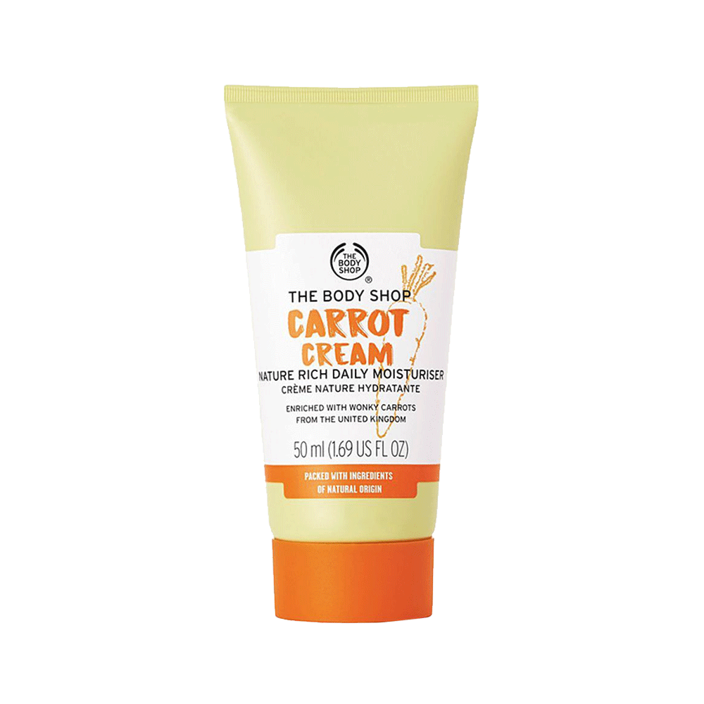 THE BODY SHOP CARROT CREAM NATURE RICH DAILY MOISTURISER 50