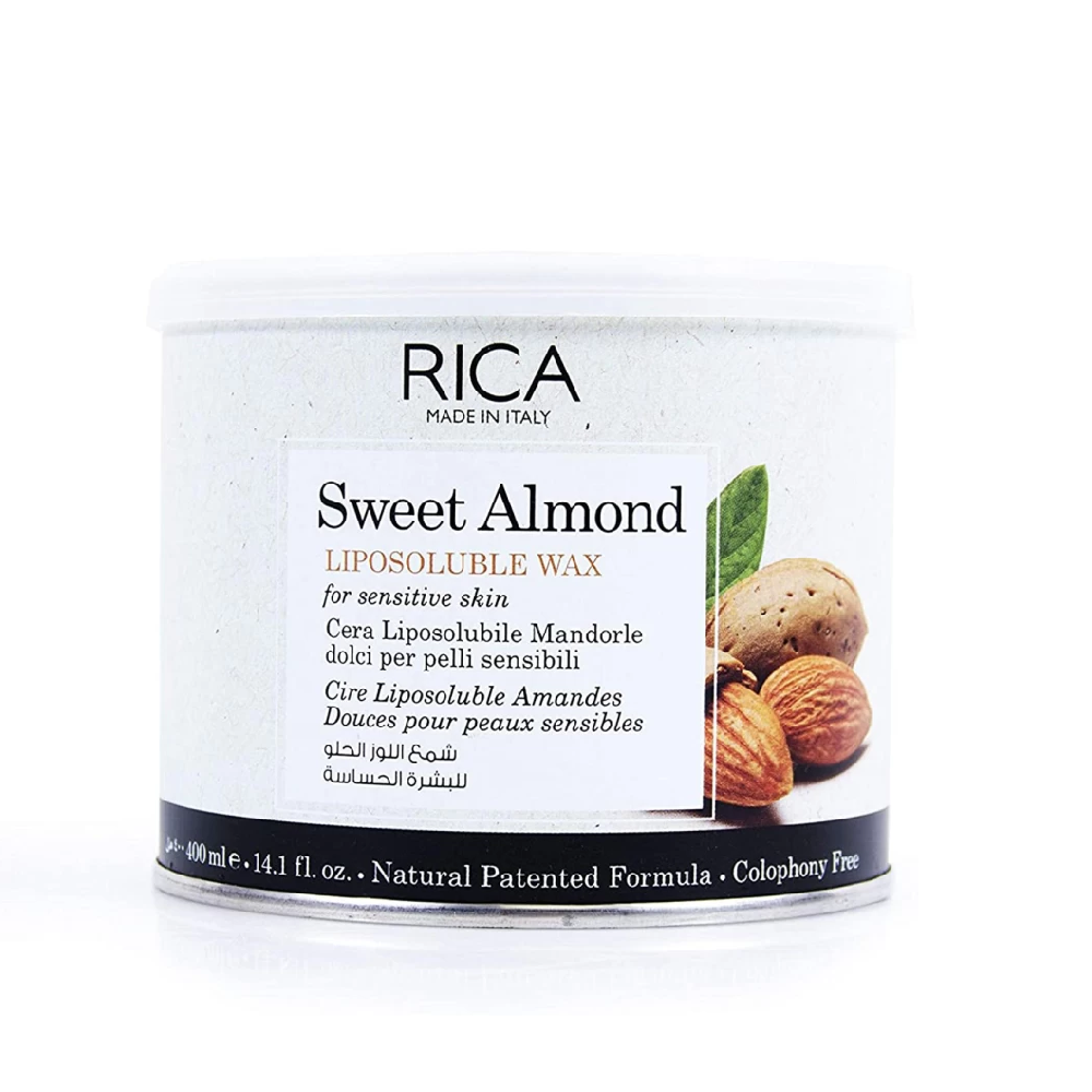 RICA LIPOSOLUBLE WAX SWEET ALMOND 400 ML