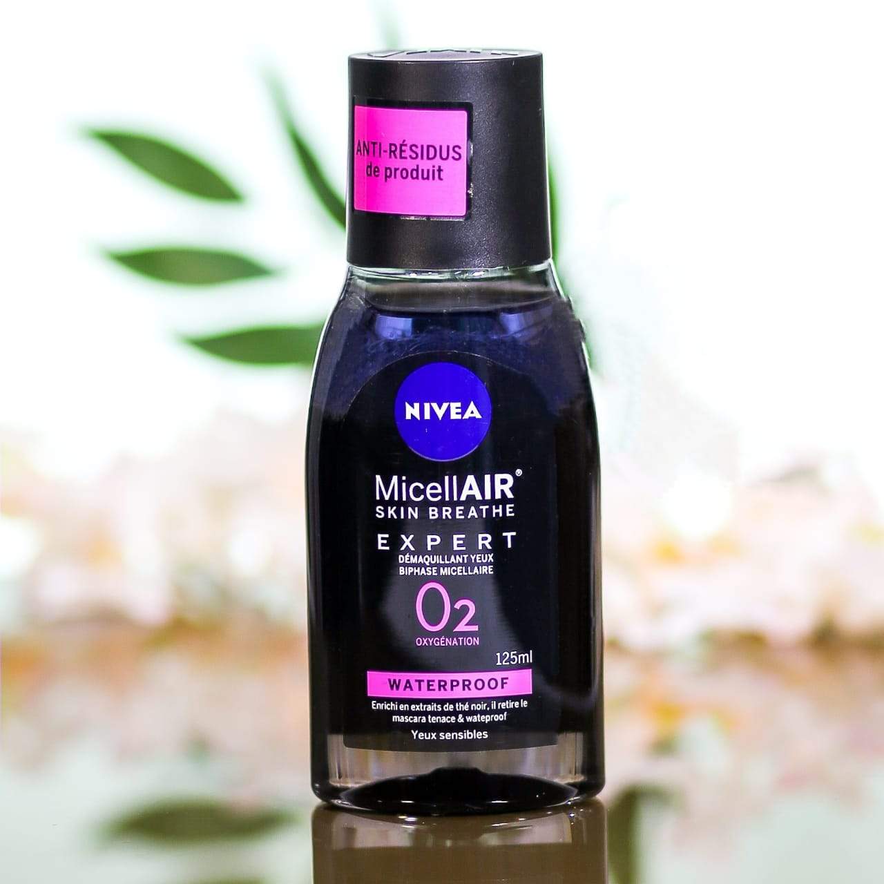 NIVEA MICELLAR WATER EYE MAKEUP WATERPROOF O2 125 ML