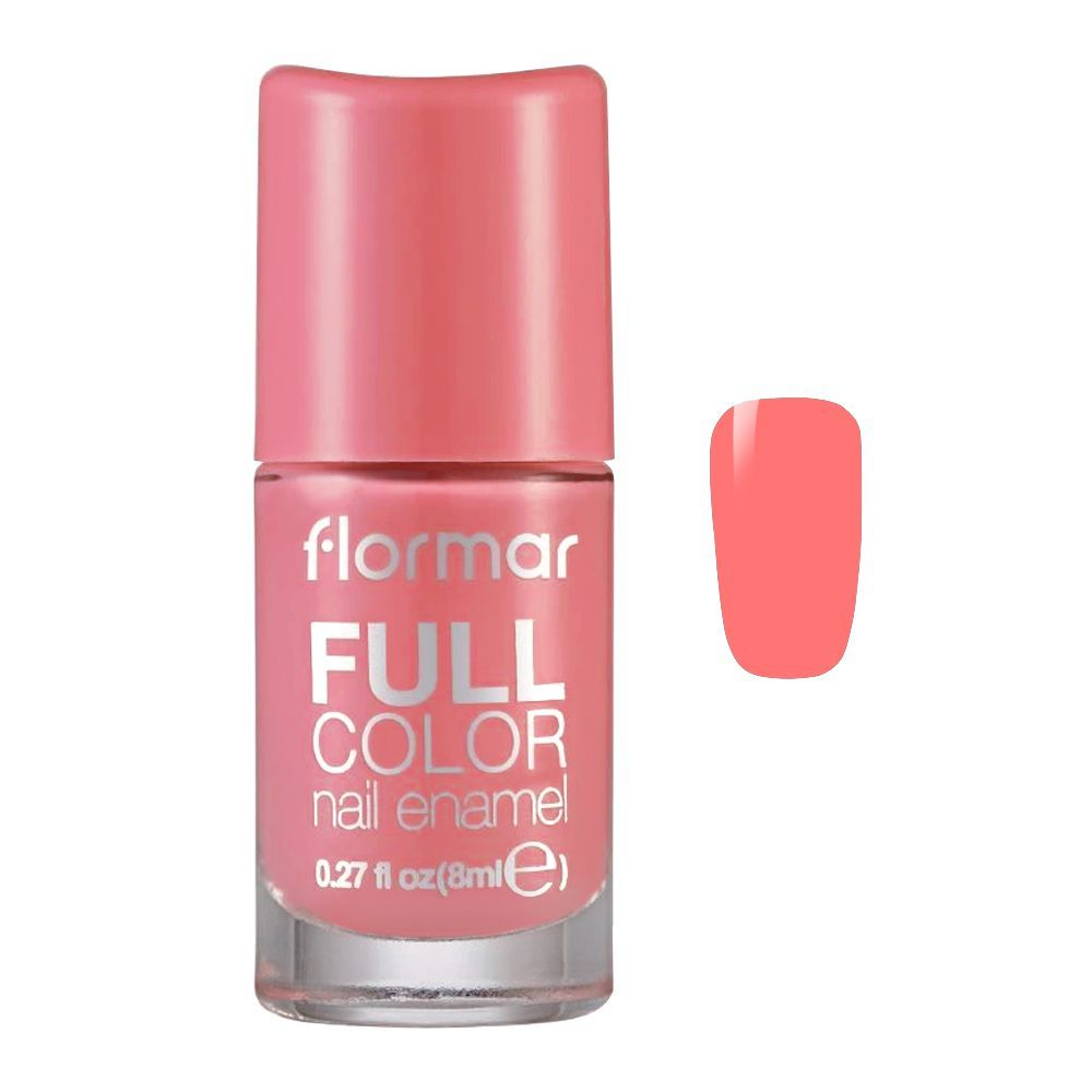 FLORMAR FC63 NAIL ENAMEL COMFY CORAL