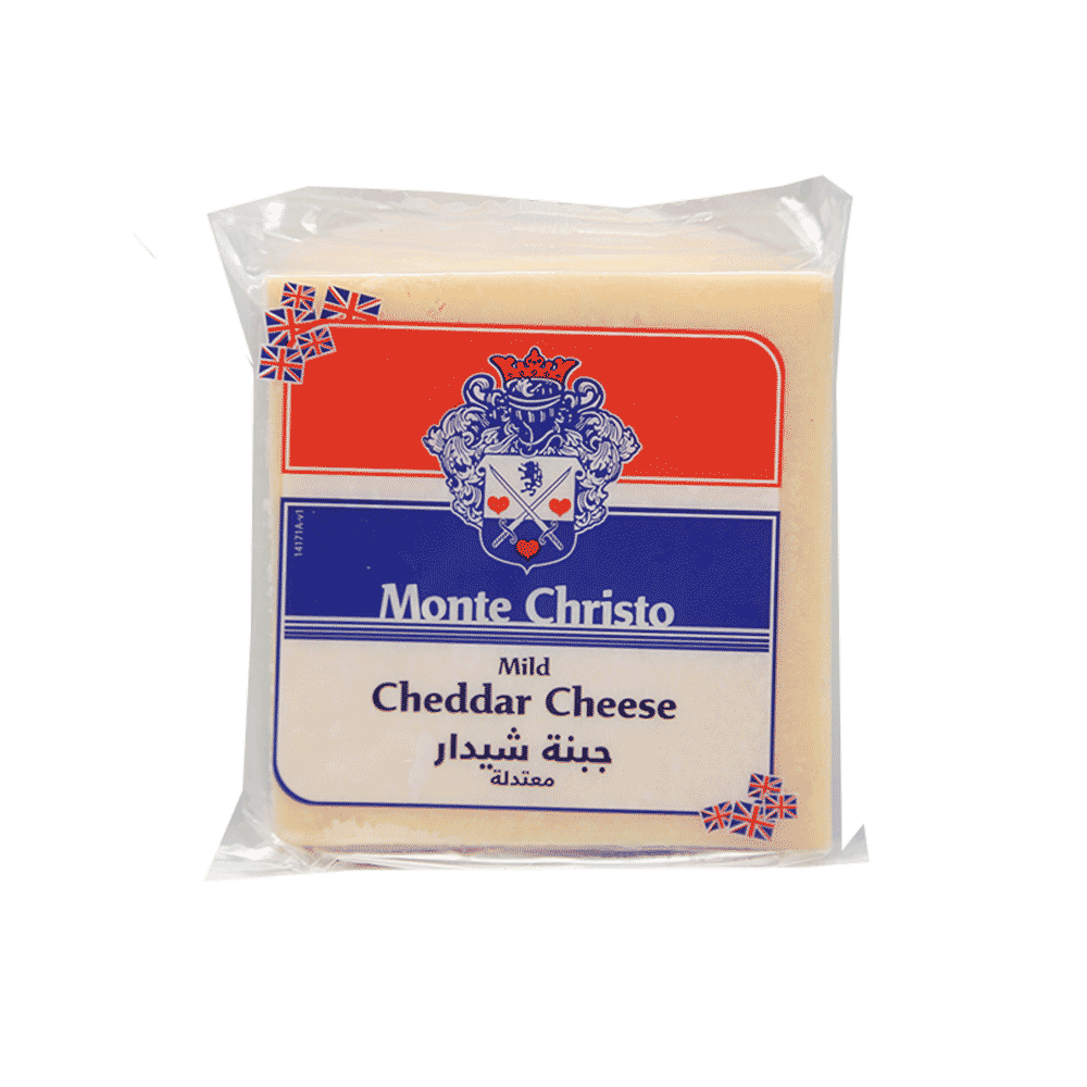 MONTE CHRISTO CHEDDAR CHEESE WHITE 200 GM