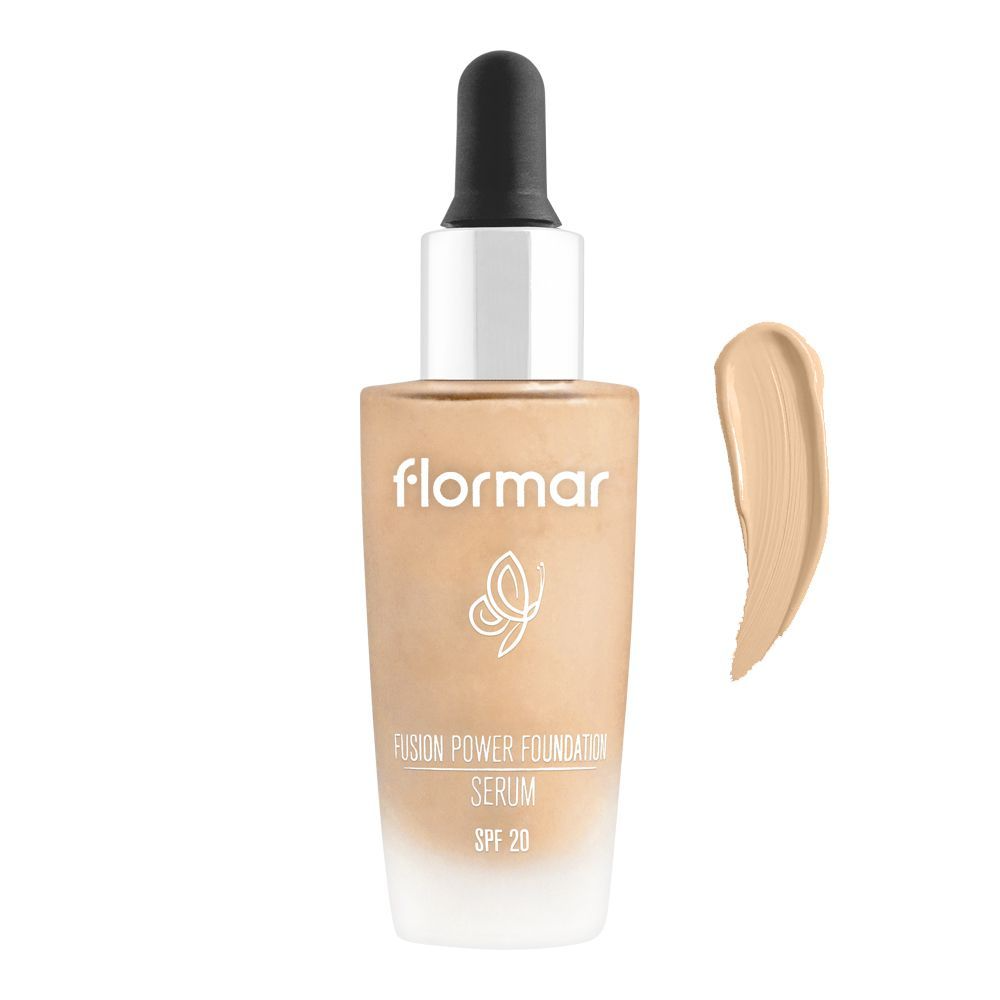 FLORMAR SF30 FUSION POWDER FOUNDATION SERUM LIGHT BEIGE