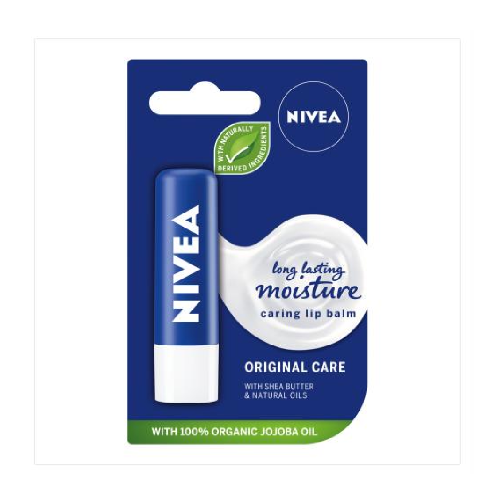 NIVEA LIP BALM ORIGINAL CARE 4.8 GM