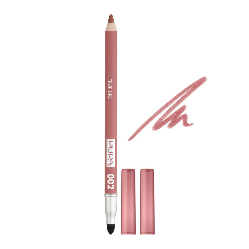 PUPA TRUE LIPS BLENDABLE LIP LINER PENCIL - TEA ROSE 002