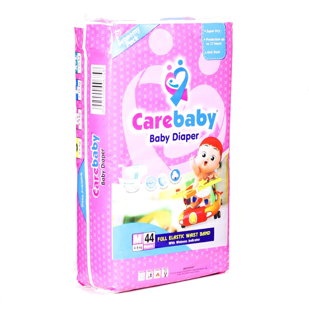 CARE BABY DIAPER ECONOMY MEDIUM 44S