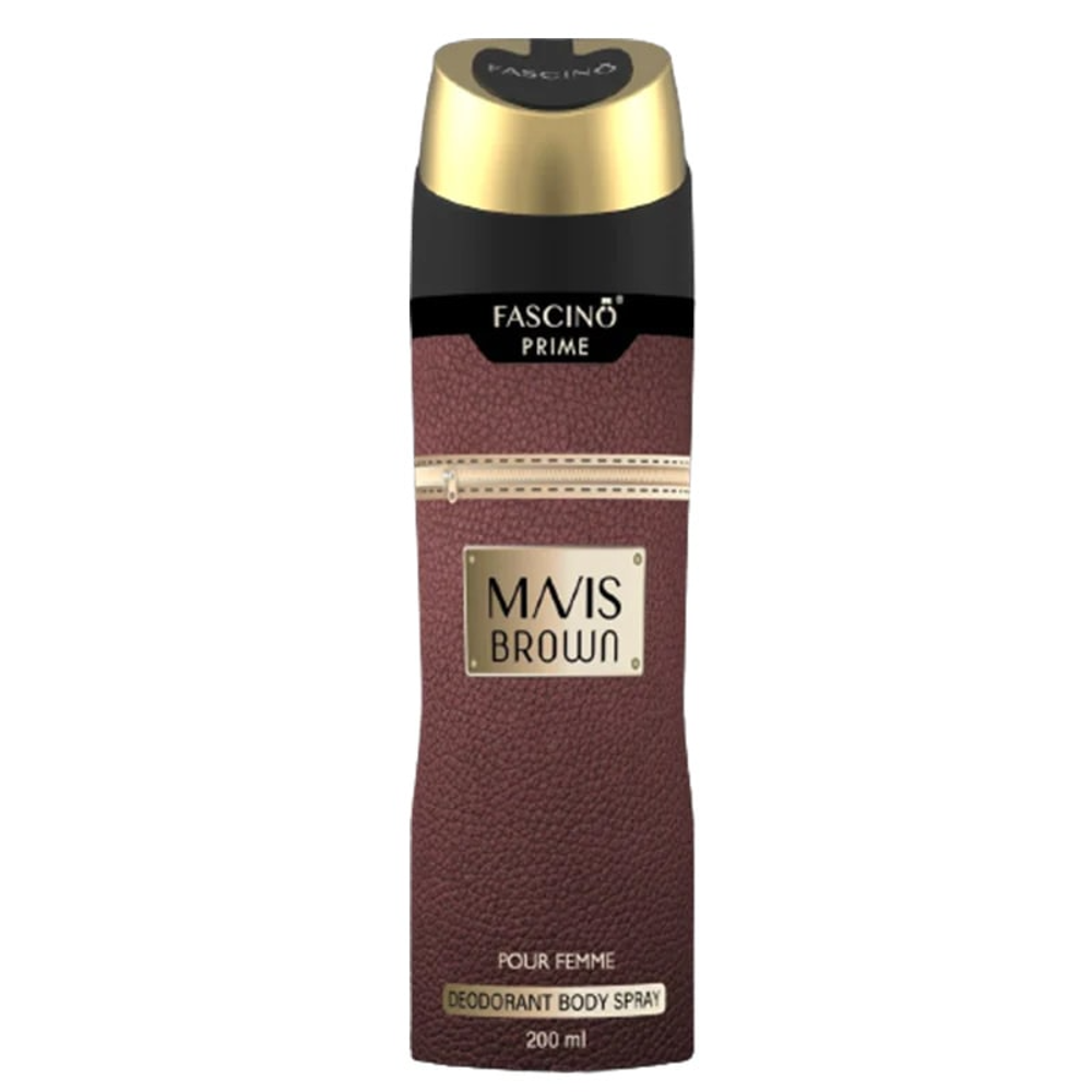 FASCINO DEODORANT MAVIS BROWN BODY SPRAY 200 ML
