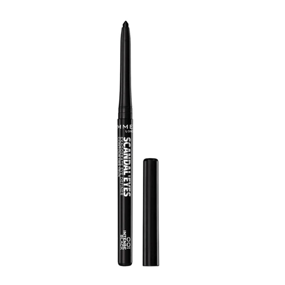 RIMMEL SCANDAL EYES EAXGGERATE DEFINER 001 INTENSE BLACK