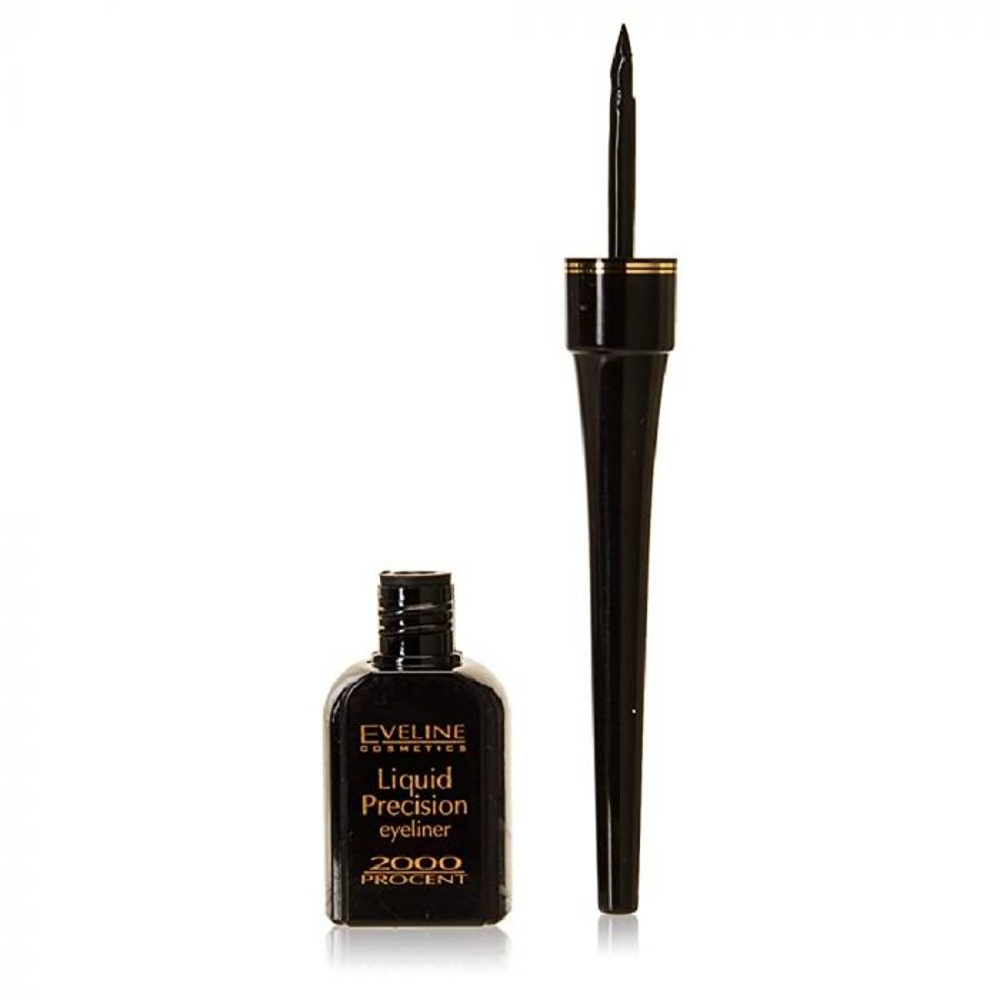 EVELINE EYELINER LIQUID PRECISION 2000% BLACK