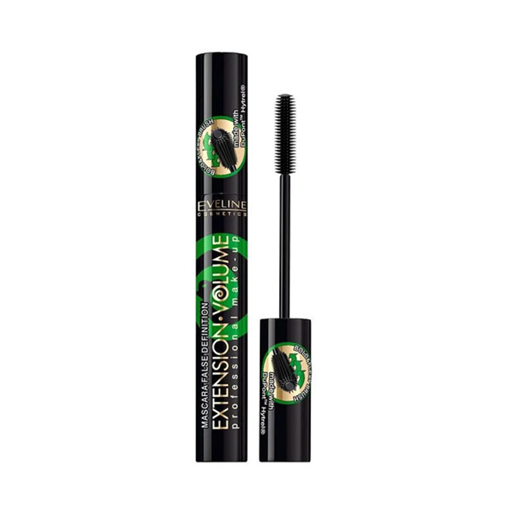 EVELINE MASCARA EXTENSION VOLUME LENGTHNING & CURL, BOLD & F