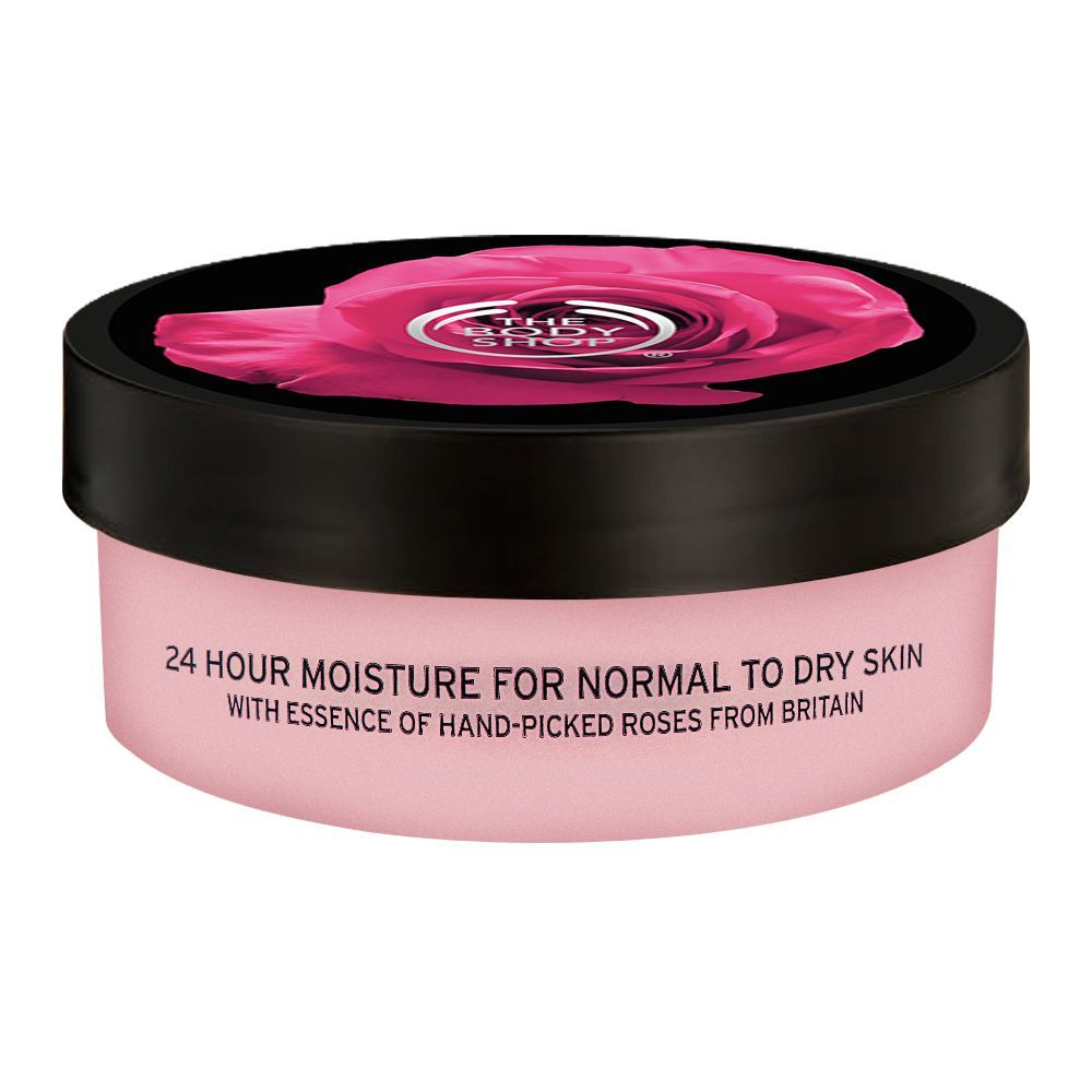 BODY SHOP BRITISH ROSE BODY BUTTER CREAMS 200ML