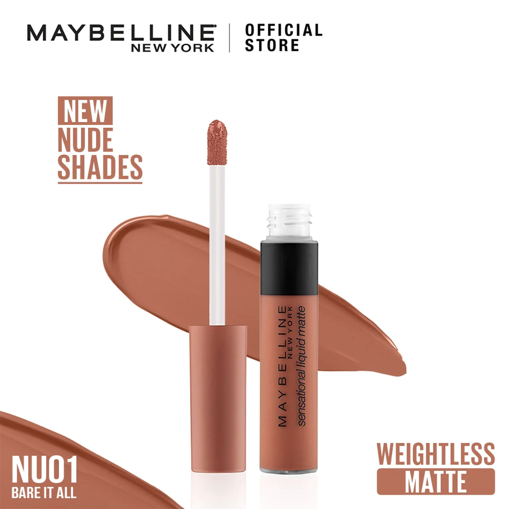 MAYBELLINE SENSATIONAL LIQ MATTE NUDE 01