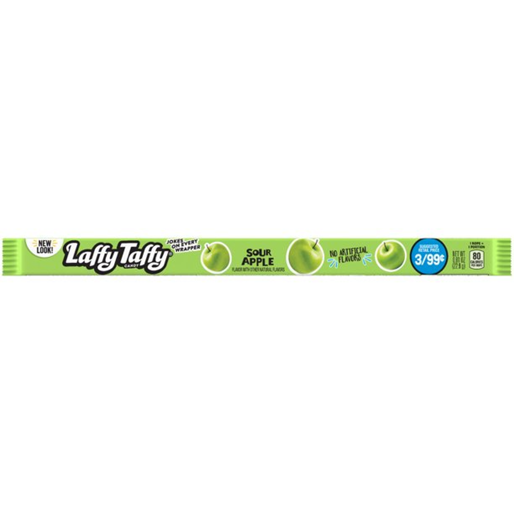 LAFFY TAFFY CANDY SOUR APPLE FLAVOR 23 GM
