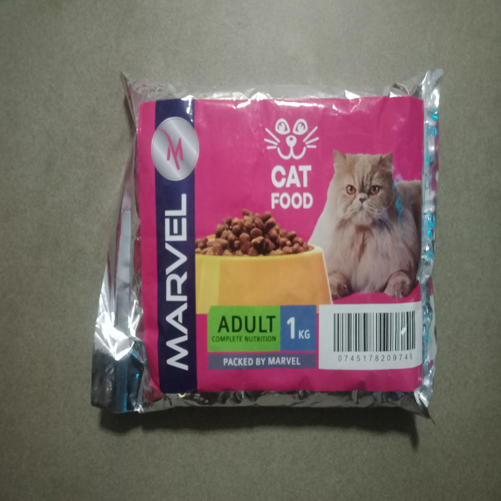 MARVEL CAT FOOD ADULT 400GM