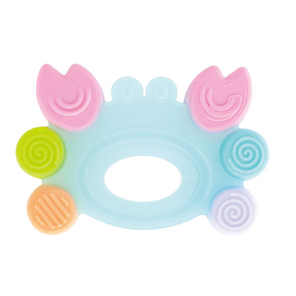 FARLIN SILICONE TEETHER CRAB 6M+ BB20008