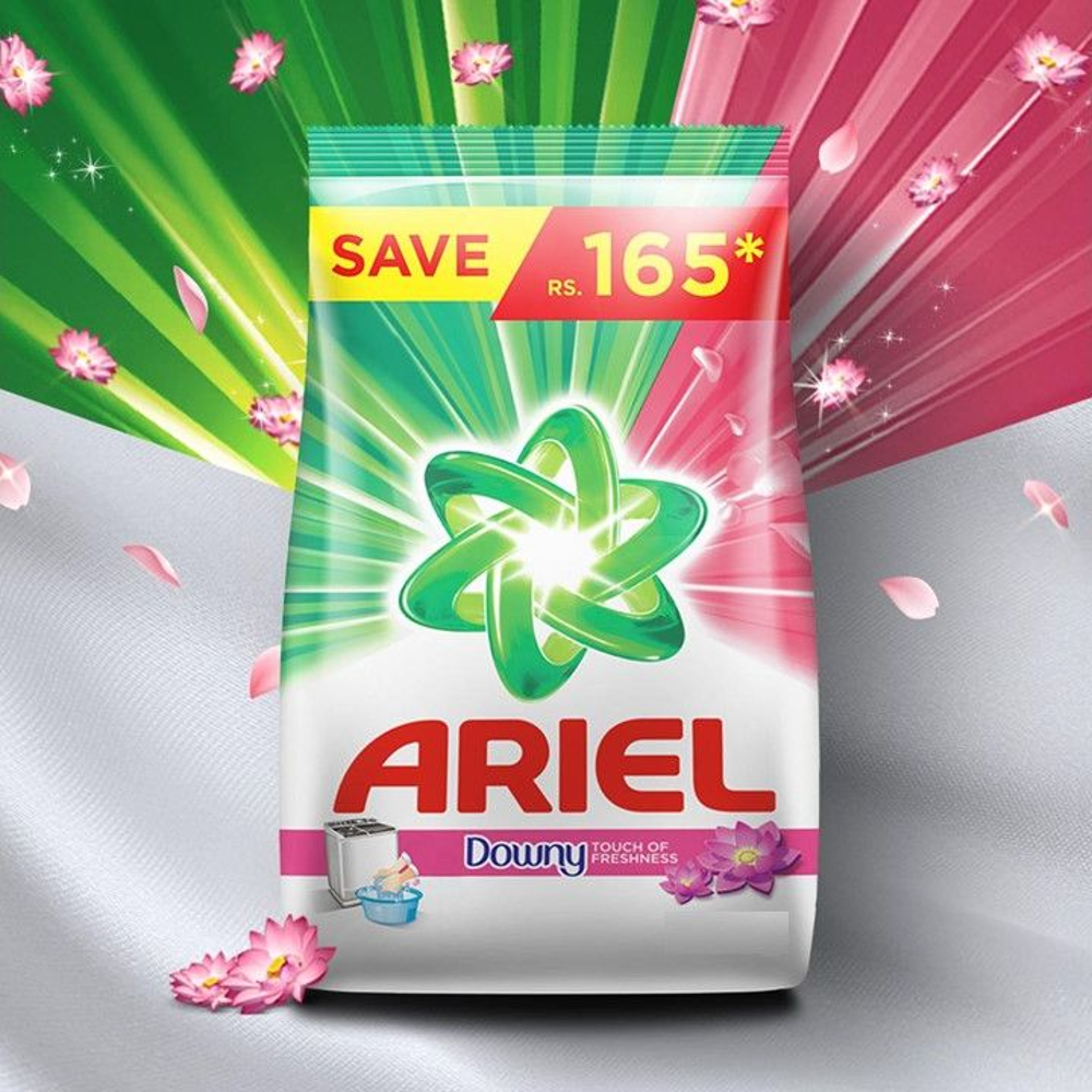 ARIEL WASHING POWDER TOUCH OF DOWNY 3.6 KG