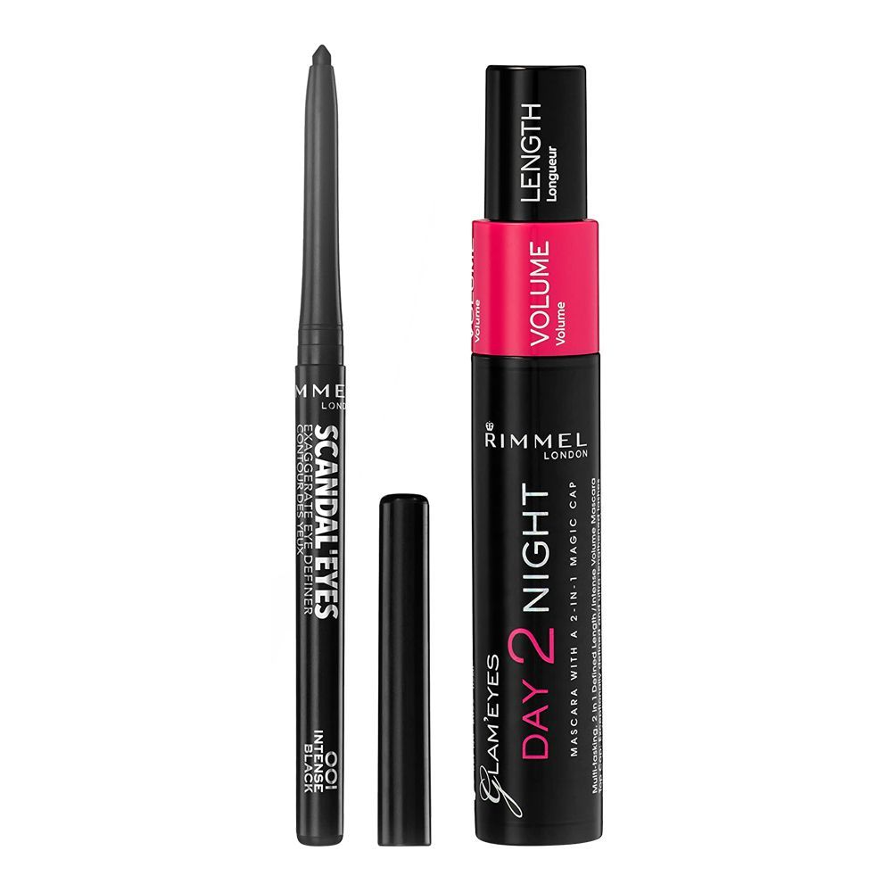 RIMMEL PROMO DEFINER + DAY 2 NIGHT MASCARA