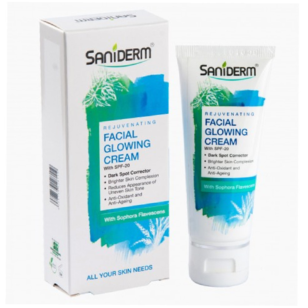 SANIDERM FACIAL GLOWING CREAM 50GM
