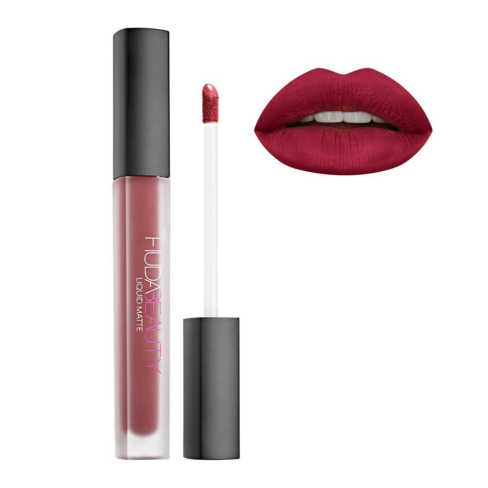 HUDA BEAUTY LIQUID MATTE LIPSTICK CHEERLEADER