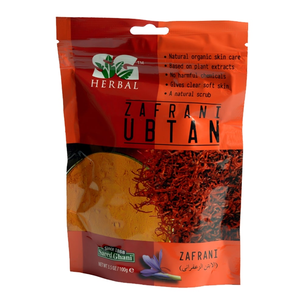 SAEED GHANI ZAFRANI UBTAN POUCH 100GM