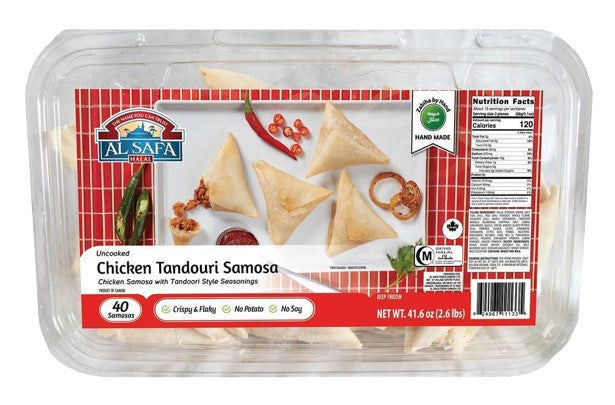 Al Safa Chicken Tandoori Samosa Family Pack (40pcs)