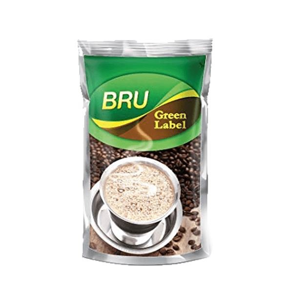 Bru Ground Coffee Green Label Bag