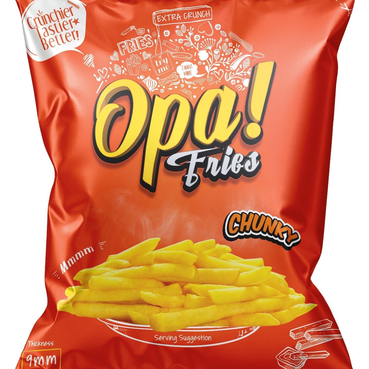 OPA CHUNKY FRIES 1 KG