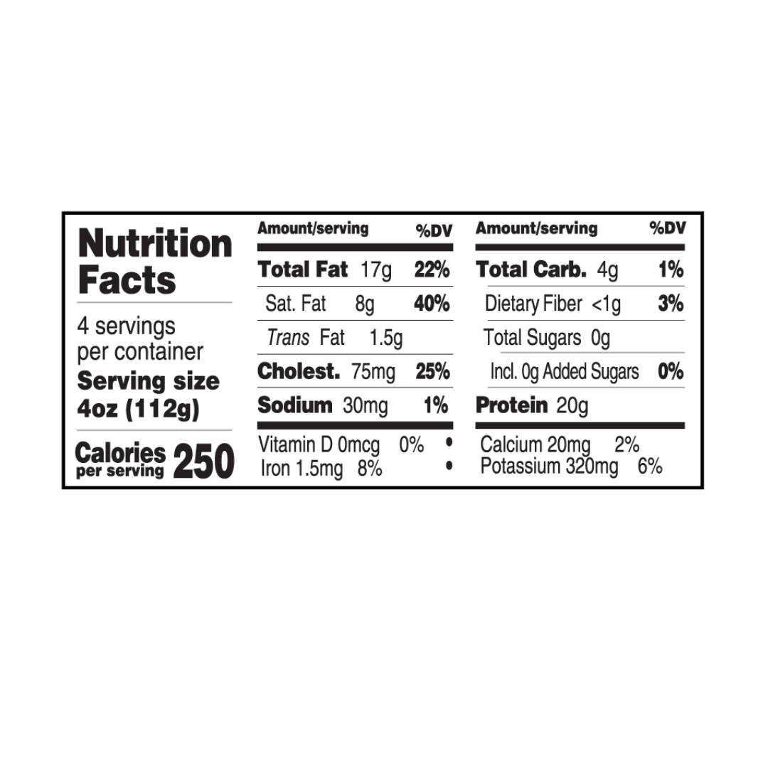 Grass Fed Lean Ground Lamb 85/15 | Approx. 1 lb. | No Added Hormones | No Antibiotics Administered | 100% Zabiha Halal |