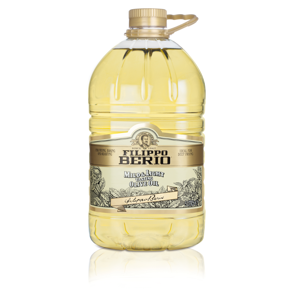 FILIPPO BERIO OLIVE OIL MILD AND LIGHT IN COLOUR 5 LTR