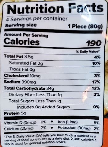 Haldiram's Aloo Kulcha (4pcs)