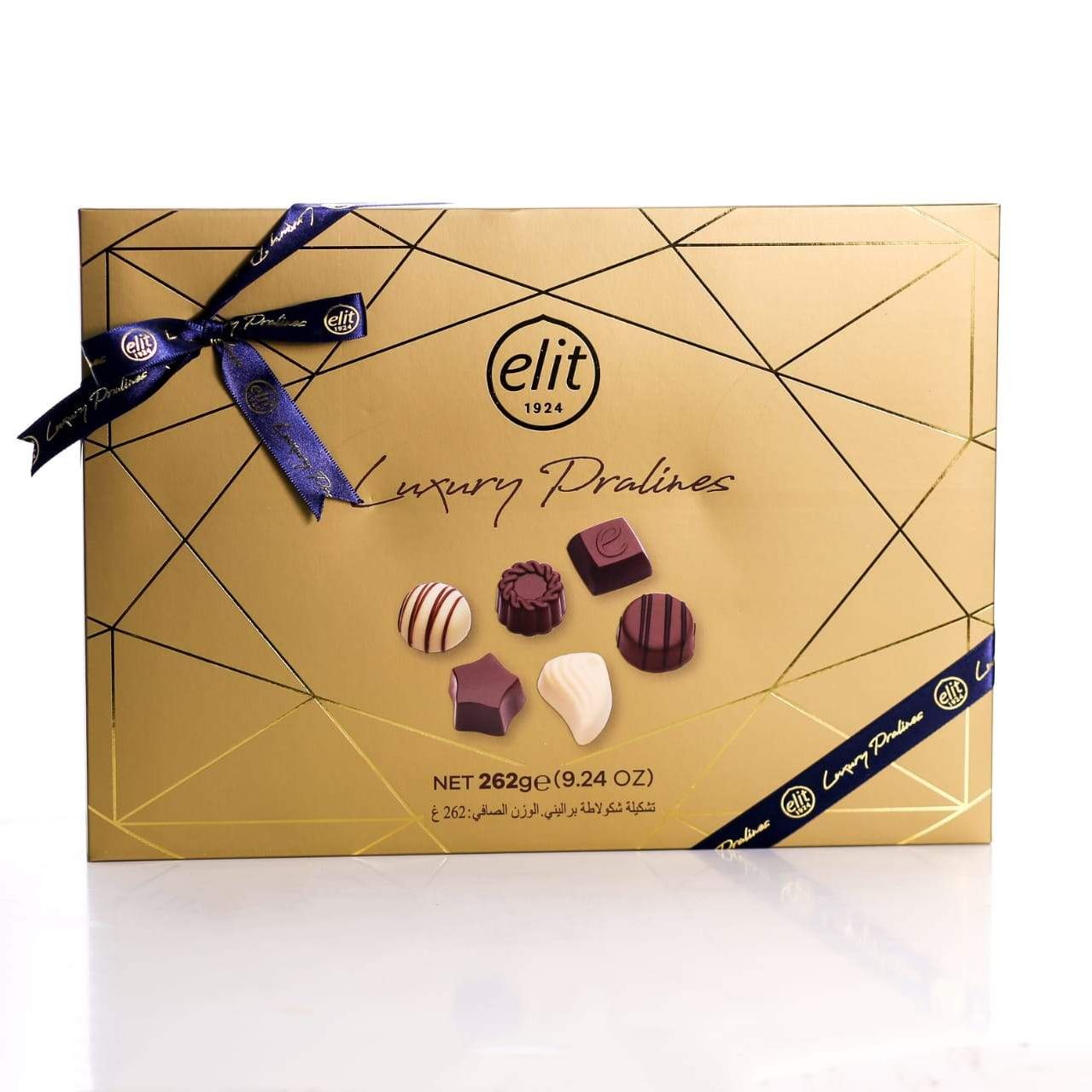 ELIT CHOCOLATE LUXURY PRALINES GOLD 262 GM