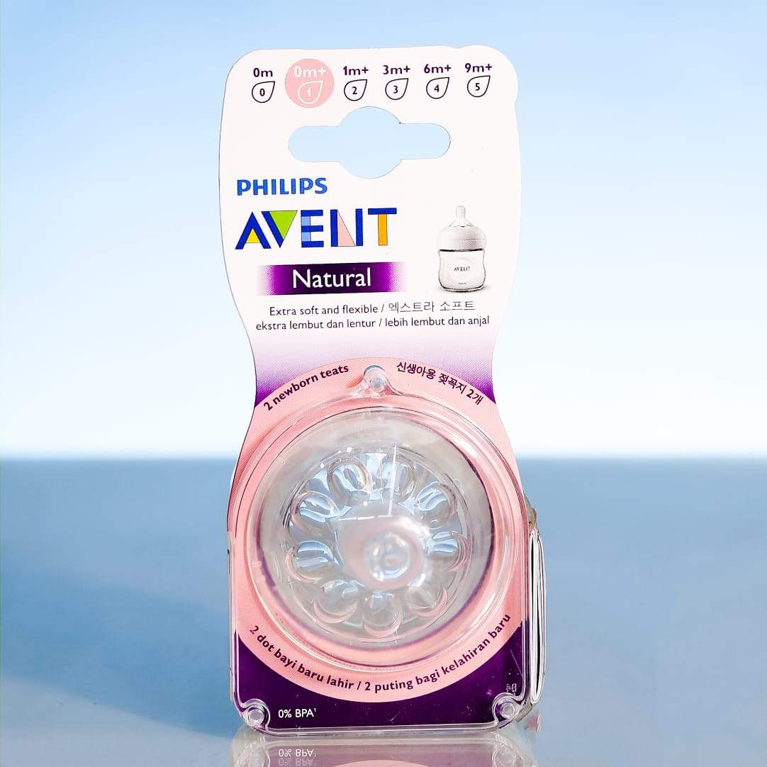 PHILIPS AVENTÂ NATURAL TEATSÂ NEW BORNÂ 2 0M+ SCF651/23 2 PC