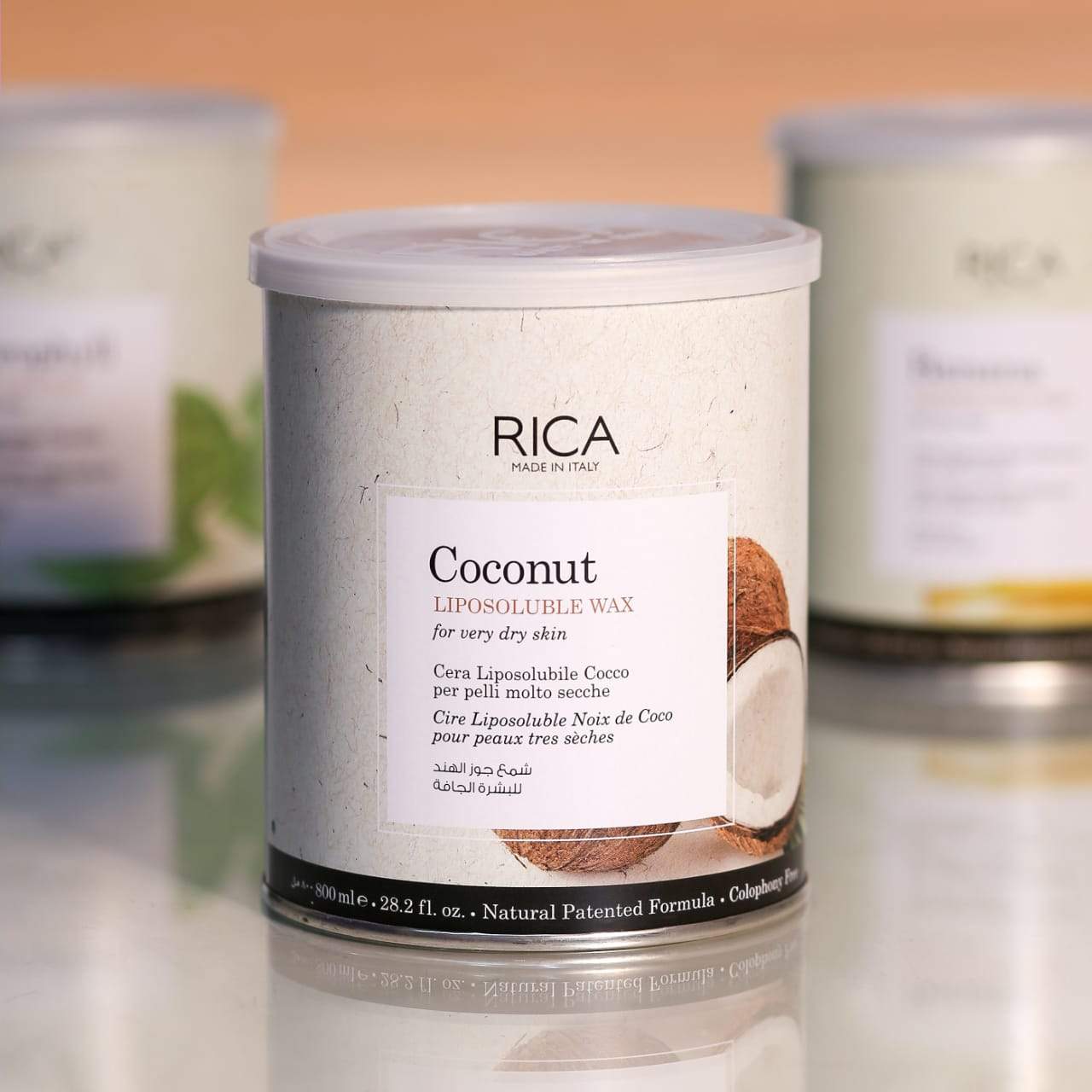 RICA LIPSOLUBLE WAX COCONUT 800 ML