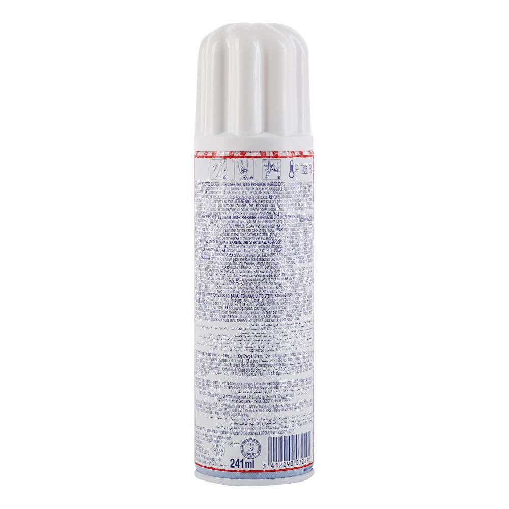 PAYSAN BRETON REAL DAIRY SWEETENED WHIPPED CREAM 241 ML