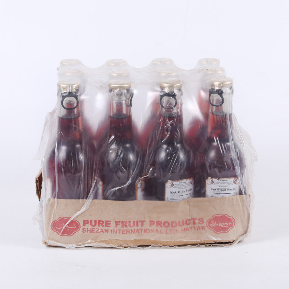 SHEZAN POMEGRANATE NR BOTTLE JUICE 250 ML- CARTON