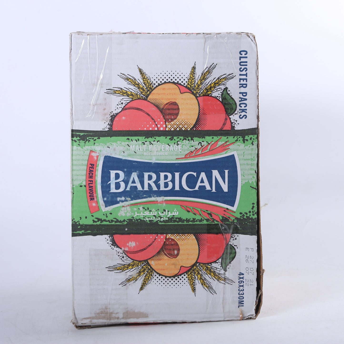 BARBICAN DRINK PEACH 330 ML- CARTON