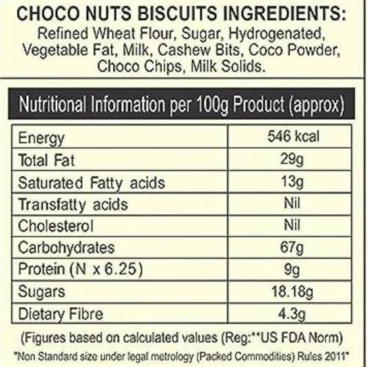 Karachi Bakery Choco Nuts Biscuits
