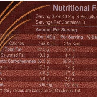 LU Biscuits Wheatable High Fiber Family Pack