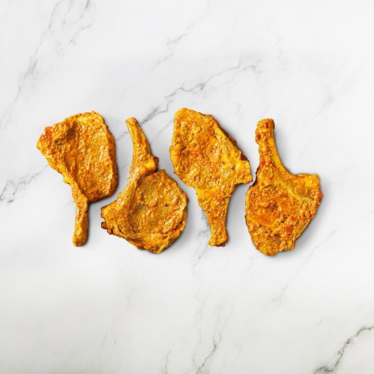 Marinated Halal Mutton Chops 4 Pack