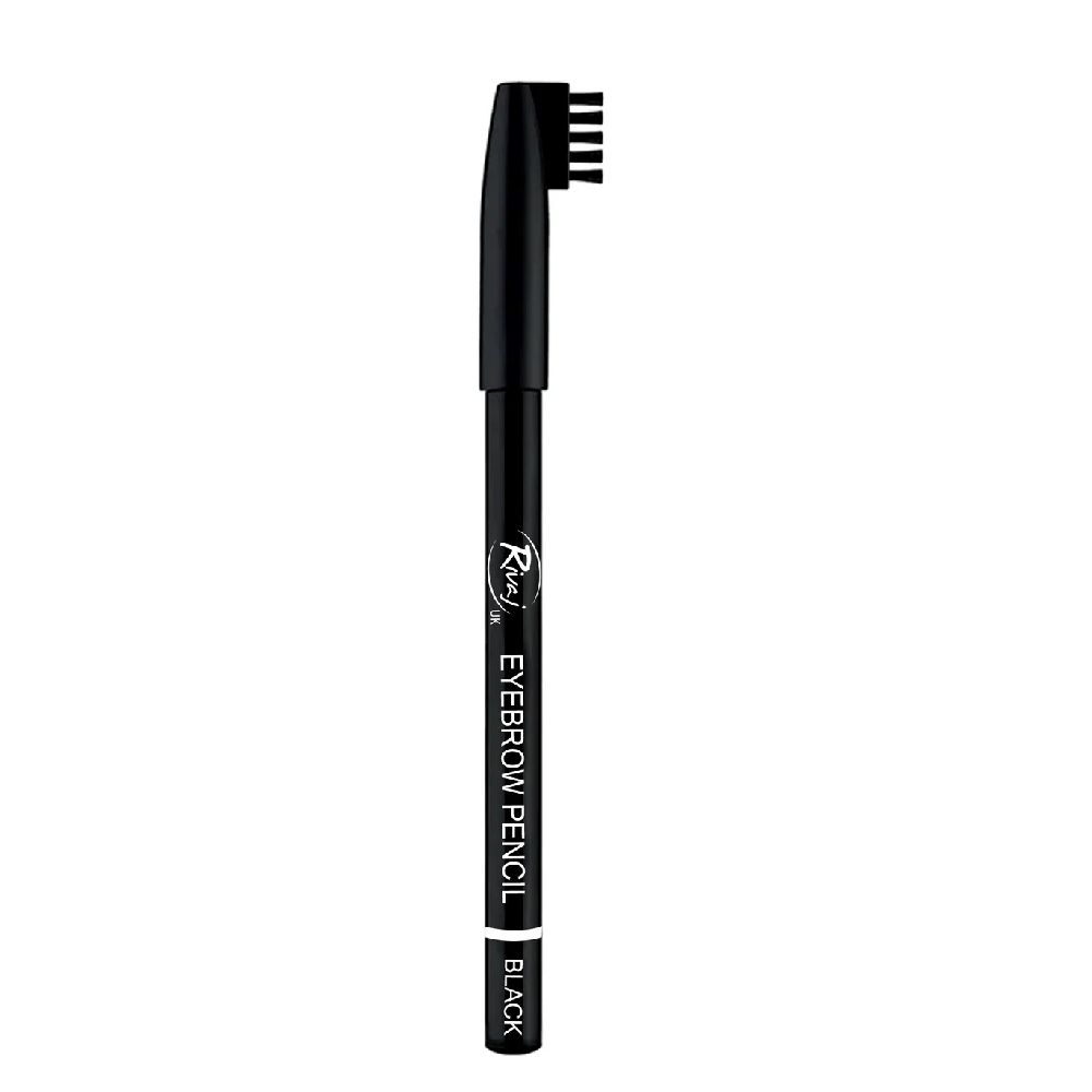 RIVAJ EYEBROW PENCIL WITH COMB (BLACK)
