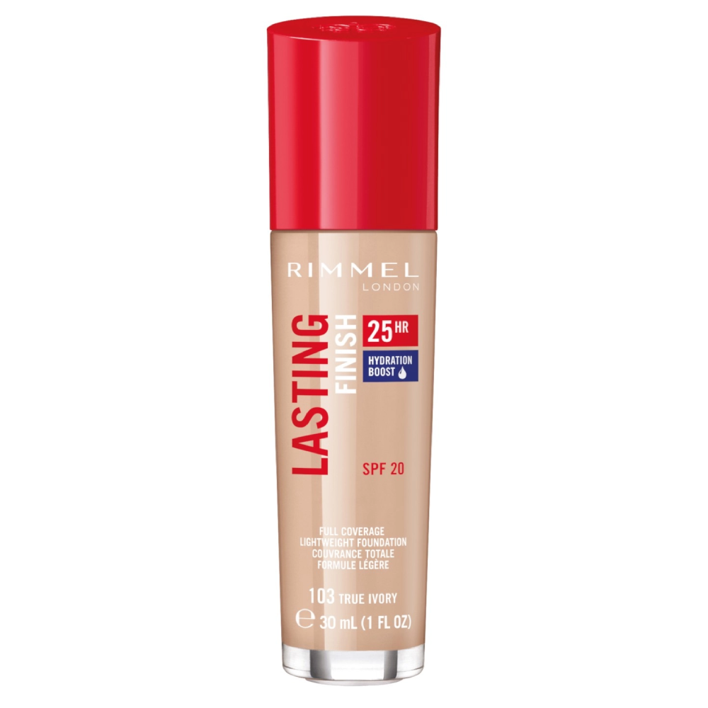 RIMMEL LASTING FINISH FOUNDATION TRUE LVORY  PCS