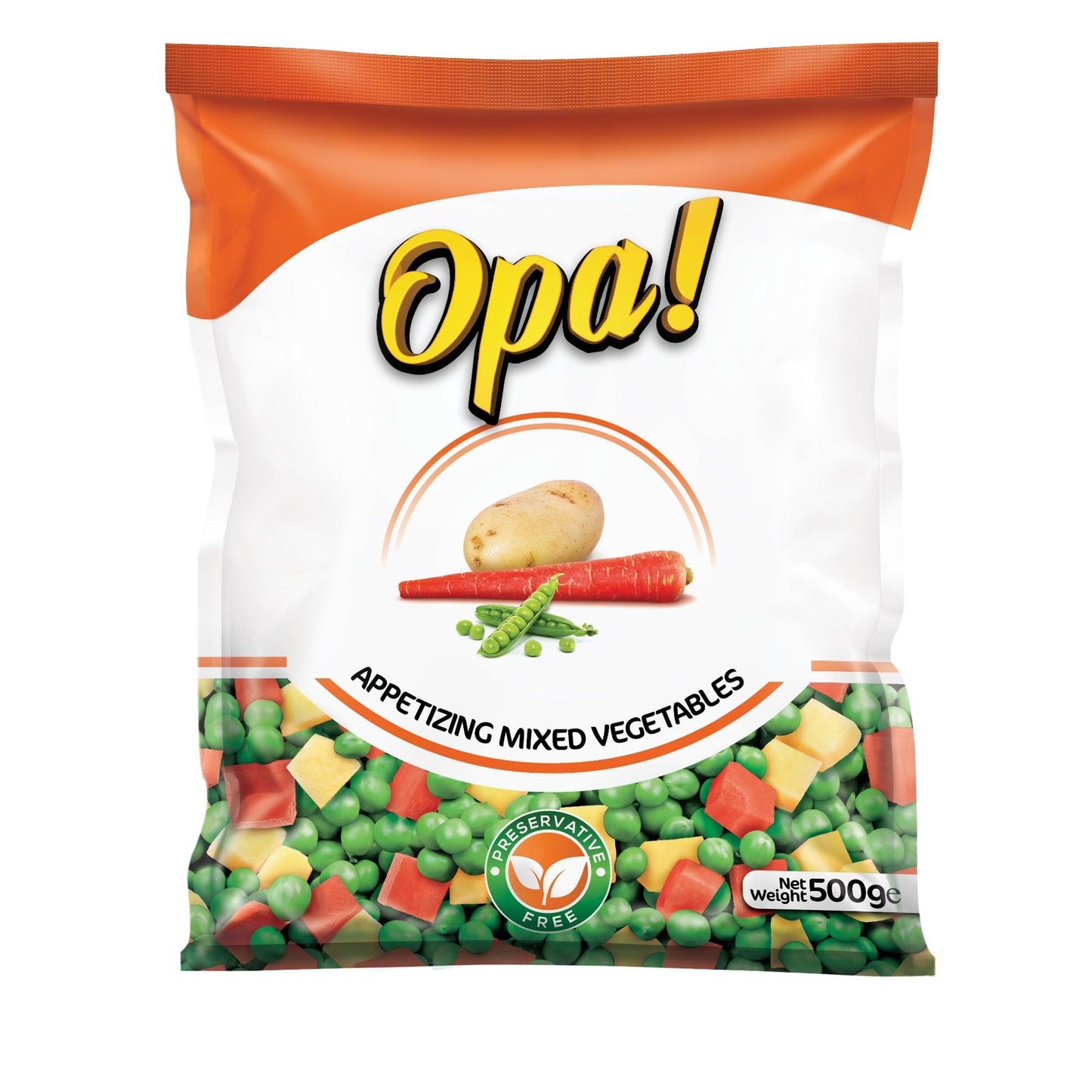 FAUJI FRESH AND FREEZE MIX SABZI 500GM (OPA)