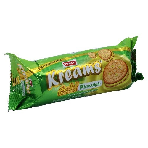 Parle Kreams Gold Pineapple Biscuits
