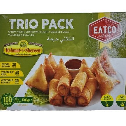 Rehmat Shereen Trio Pack Crispy (100 pcs)