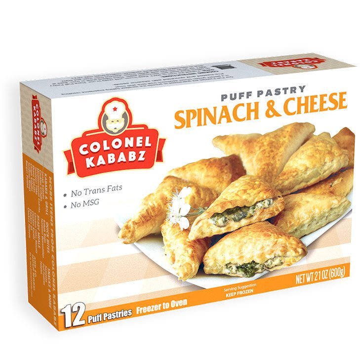 Colonel Kababz Spinach & Cheese Puff Pastry